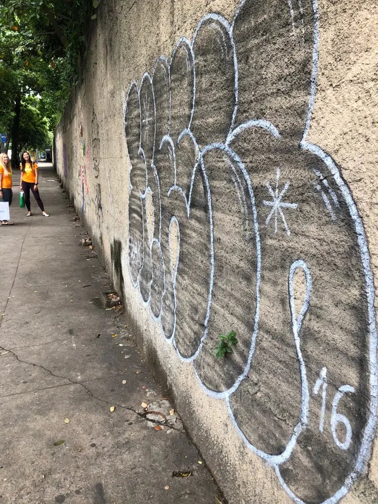 Graffiti near Jardim Botanico